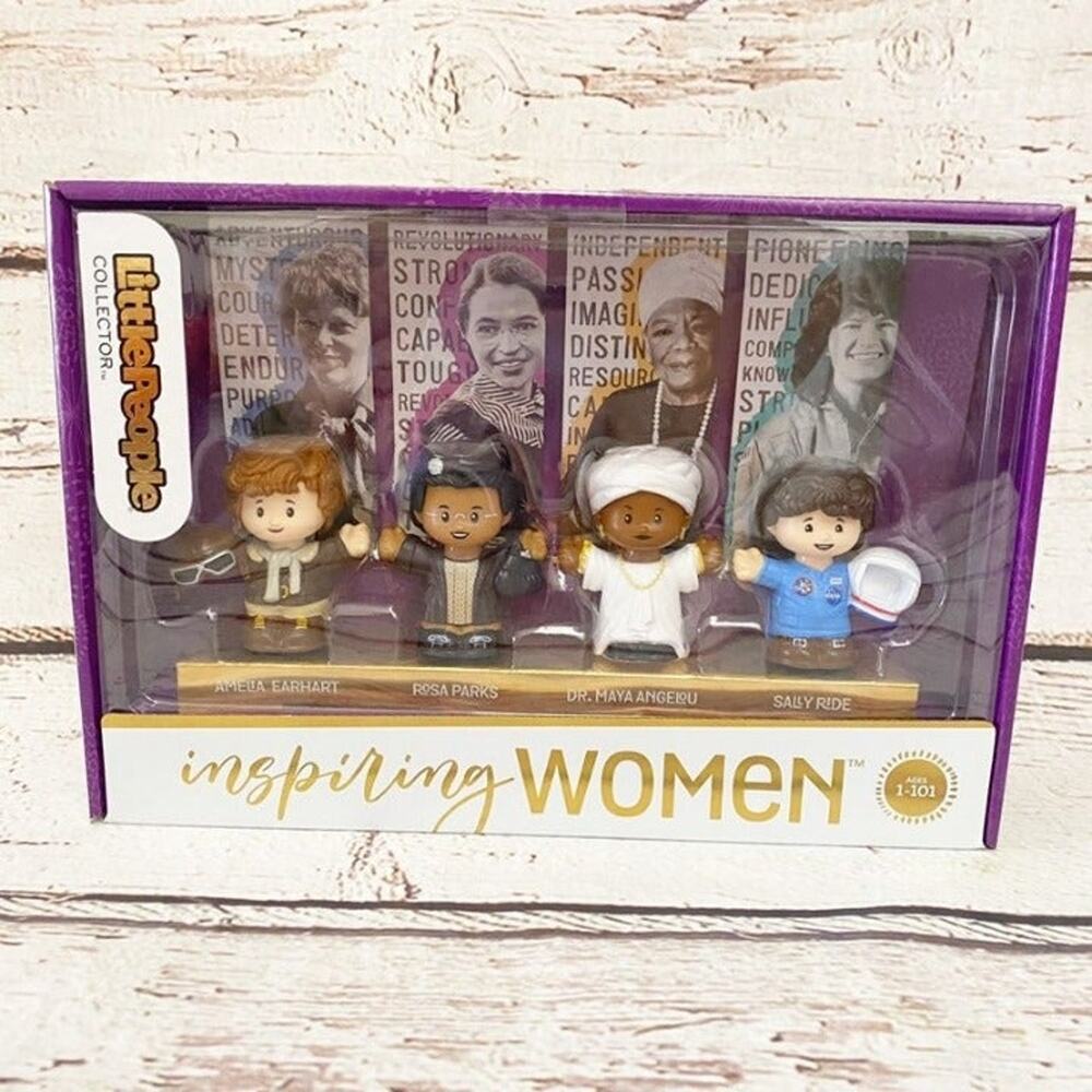 FISHER PRICE Little People Inspiring Women 4 Pack Collectors Set